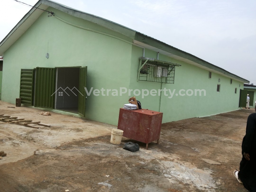  newly built mini warehouse / factory with 4room BQ plus gate house  Commercial Property for Sale Ado Odo Ota Ogun Vetra  Property