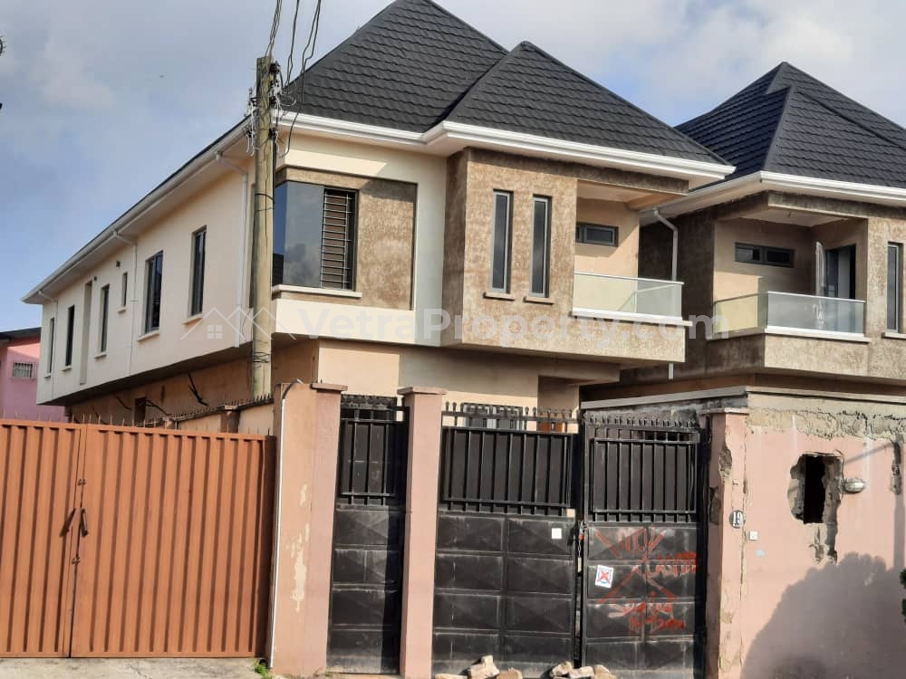  newly built 5bedroom fully detached with 1room BQ  5 bedroom House for Sale Ogudu Lagos Vetra  Property