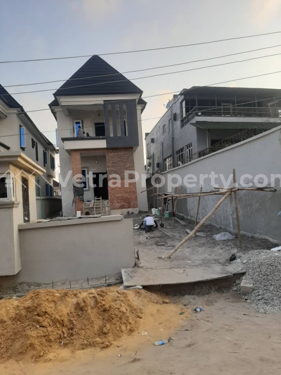  Newly built 4bedroom detached duplex with BQ  4 bedroom House for Sale Ajah Lagos Vetra  Property