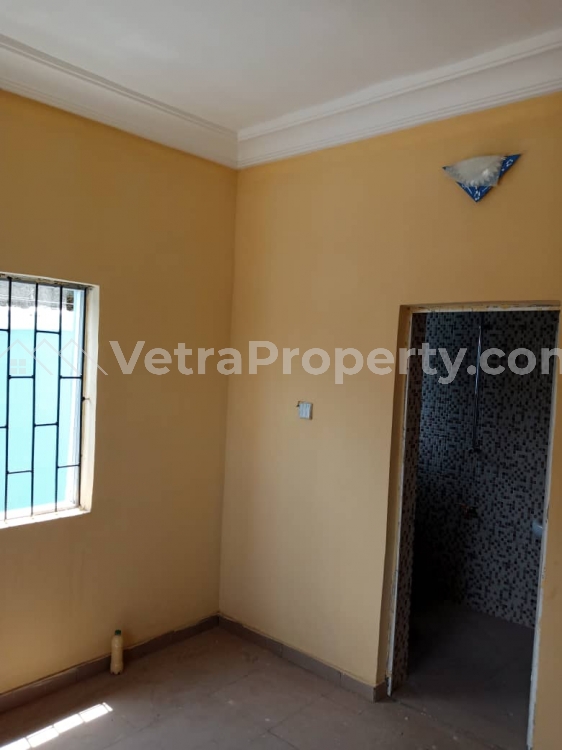  Newly built room and parlour self contain with all round POP ceiling, kitchen cabinet and wardrobe  Flat for Rent Ikorodu Lagos Vetra  Property