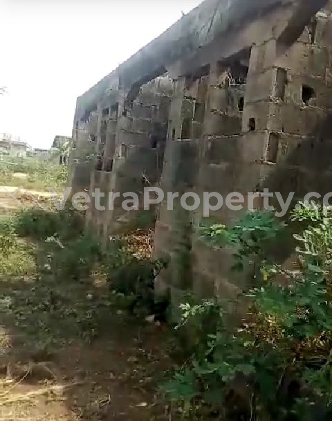  6 units of single room self con up to roofing level and 5 foundation of room and parlour self contain on a full plot of land  6 bedroom House for Sale Ikorodu Lagos Vetra  Property