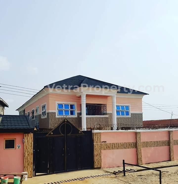  4 units of 3 bedroom flat on a full plot of land  10 bedroom House for Sale Ikorodu Lagos Vetra  Property