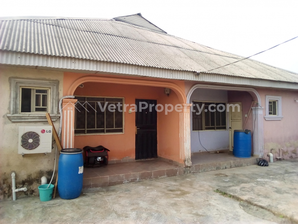  8 units of room and parlour self contain  4 bedroom House for Sale Ikorodu Lagos Vetra  Property