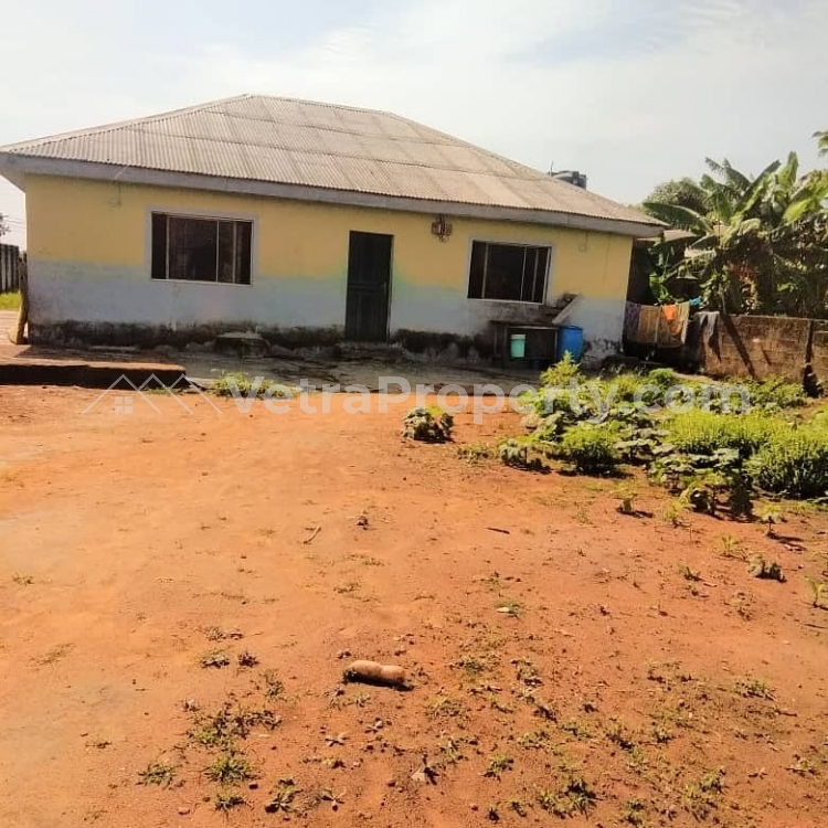  2 PLOTS OF LAND WITH 2 UNITS OF 2 BEDROOM FLAT,FENCED WITH GATE  4 bedroom House for Sale Ikorodu Lagos Vetra  Property