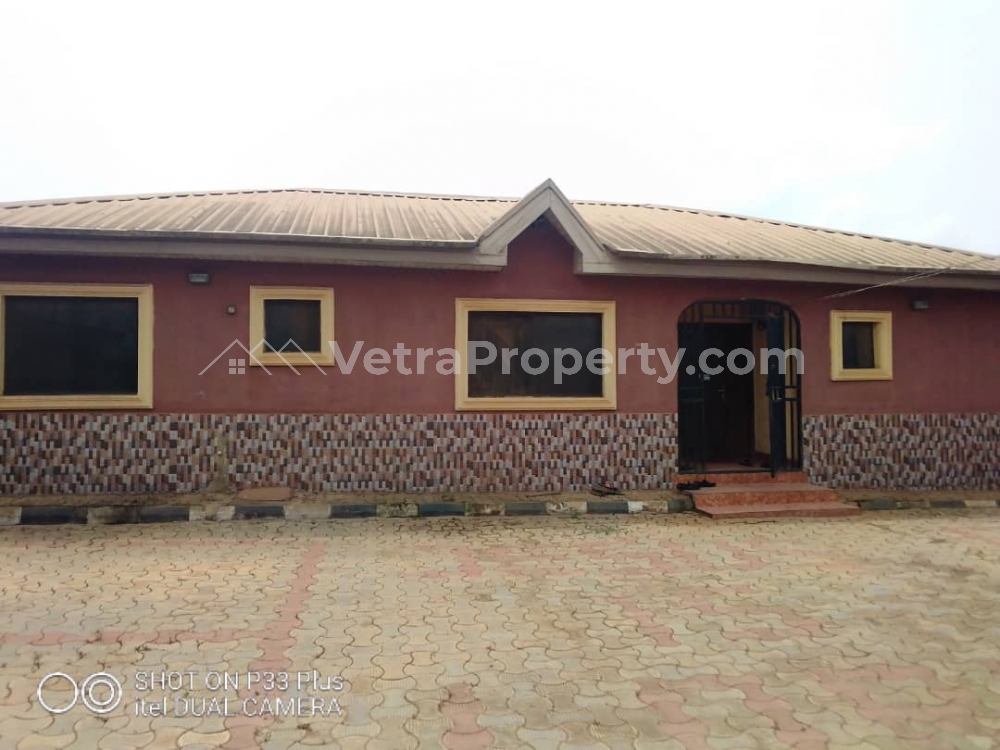  Regd survey, family receipt and conveyance.3 bedroom bungalow on a full plot of land fenced with gate  3 bedroom House for Sale Ikorodu Lagos Vetra  Property