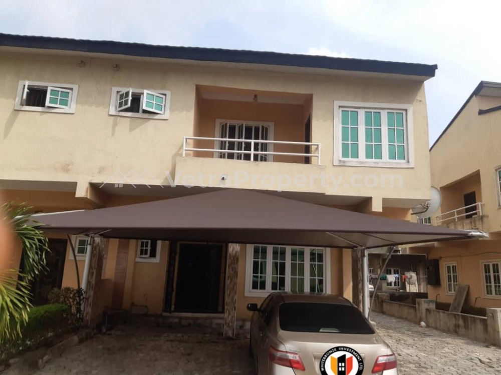  Top notch finishing fully serviced all rooms en-suite 4 bedrooms corner piece  4 bedroom House for Sale Ajah Lagos Vetra  Property