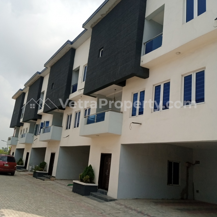  Newly Built 4 Bedroom Duplex with a Room BQ  4 bedroom House for Sale Ajah Lagos Vetra  Property