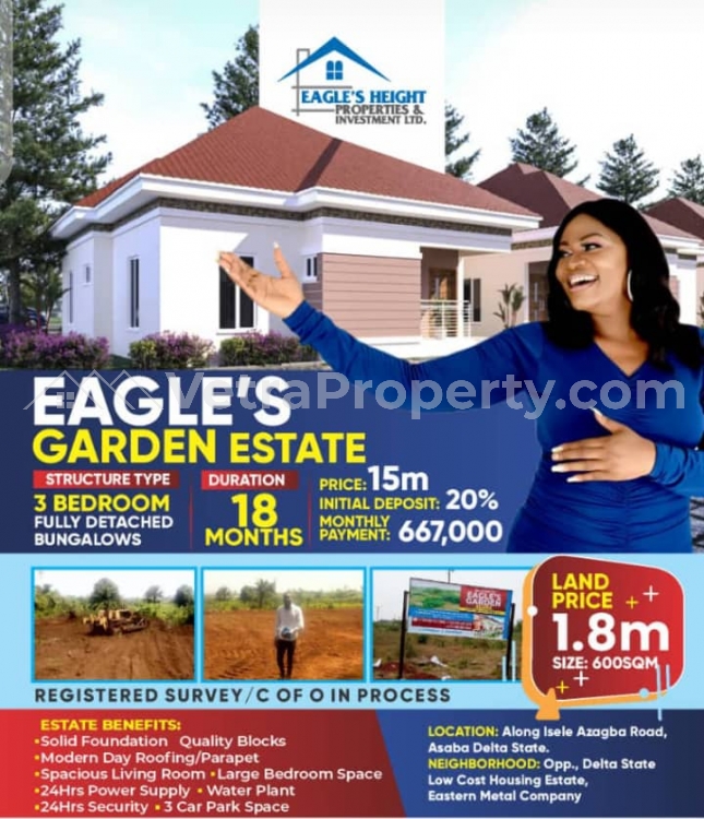  Plots of Land in Well Structured Estate  Land for Sale Asaba Delta Vetra  Property