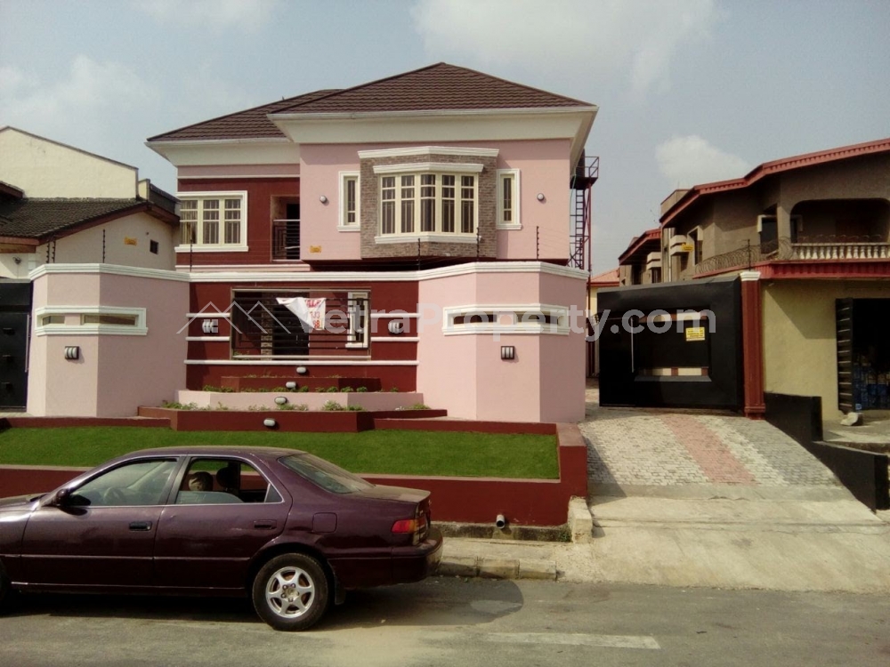  A NEWLY/LUXURIOUSLY BUILT 5BEDROOM DETACHED DUPLEX WITH A STANDARD BQ AT MAGODO SHANGISHA OJODU BERGER  5 bedroom House for Sale Ojodu Lagos Vetra  Property