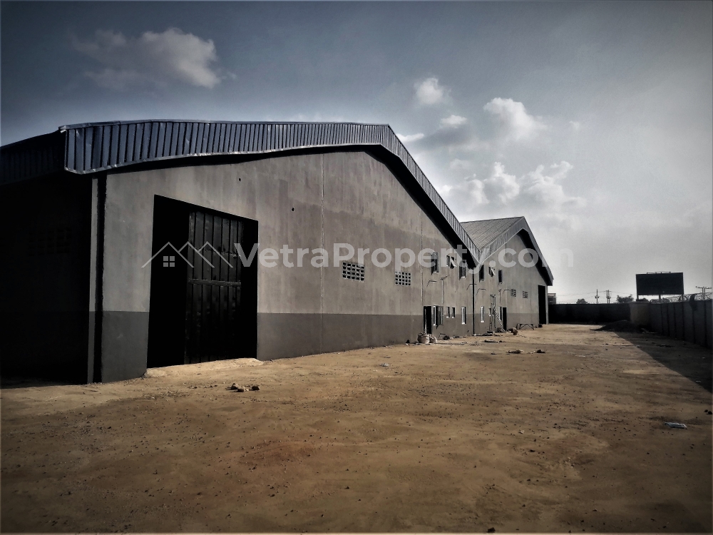  newly built warehouse capacity 28,000  Commercial Property for Rent Arepo Ogun Vetra  Property