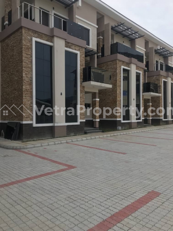  serviced newly built 4 bedroom duplex terrace with bq  4 bedroom House for Rent Jahi Abuja Vetra  Property
