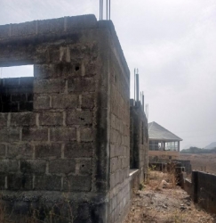 Strategic Land With A 5 Bedrooms Structured Duplex Up To Lintel Level Land for Sale Kubwa Abuja Vetra  Property