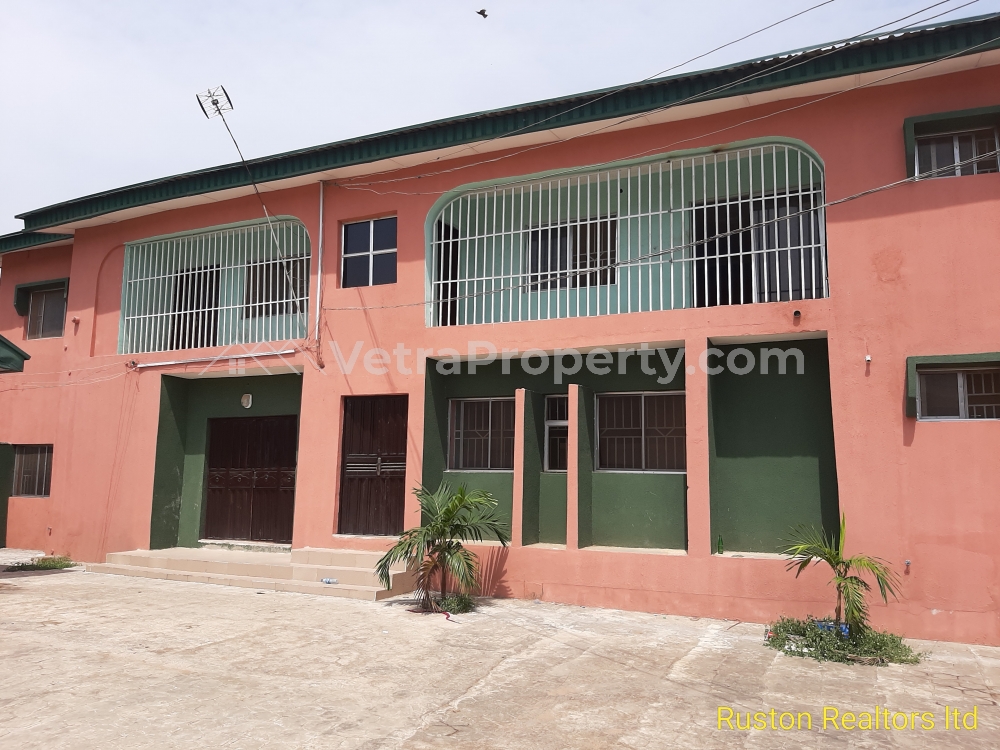  Block of 4 Flats of 3 Bedrooms With 2 Bedroom Bungalow  10 bedroom House for Sale Ibadan Oyo Vetra  Property