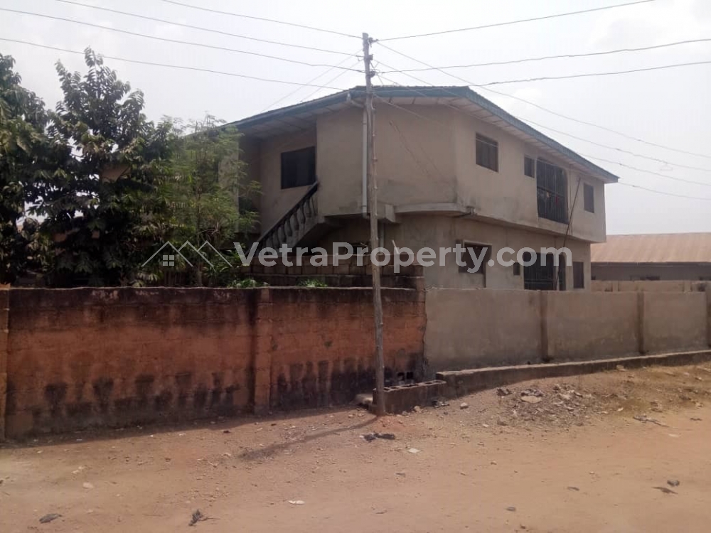  Block of 4 Flats of 2 Bedrooms Each  8 bedroom House for Sale Ibadan Oyo Vetra  Property