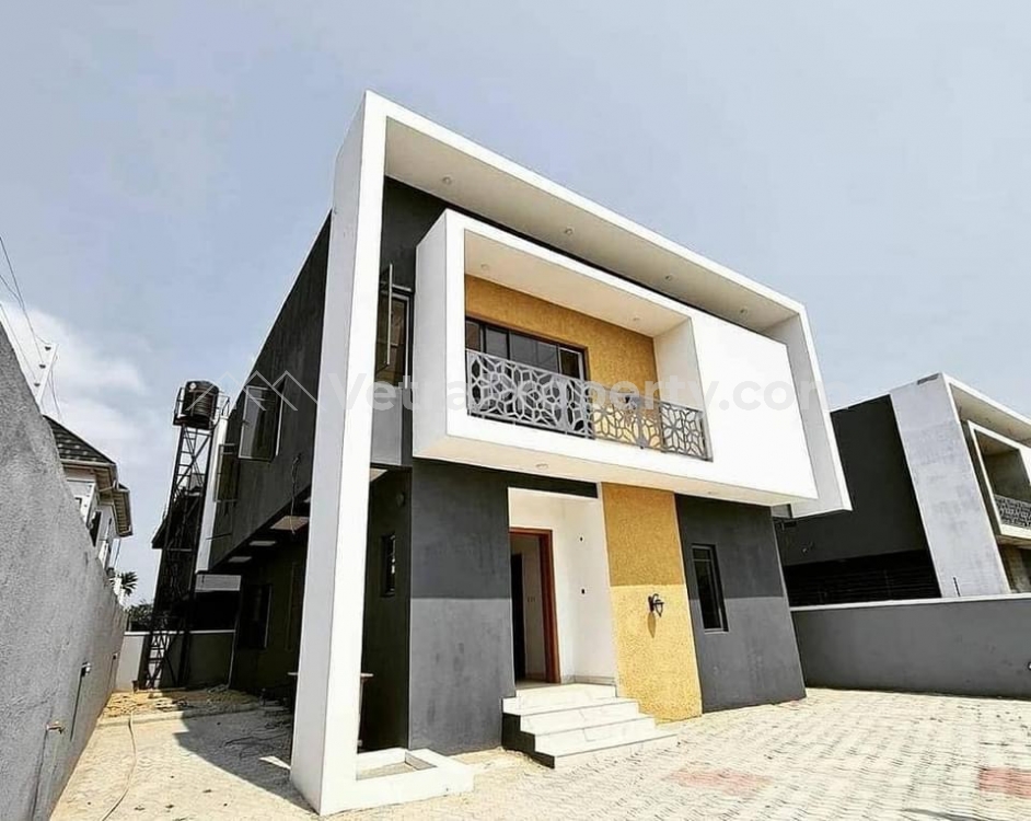  Luxury 5 Bedroom Fully Detached Contemporary Duplex with BQ  5 bedroom House for Sale Lekki Lagos Vetra  Property