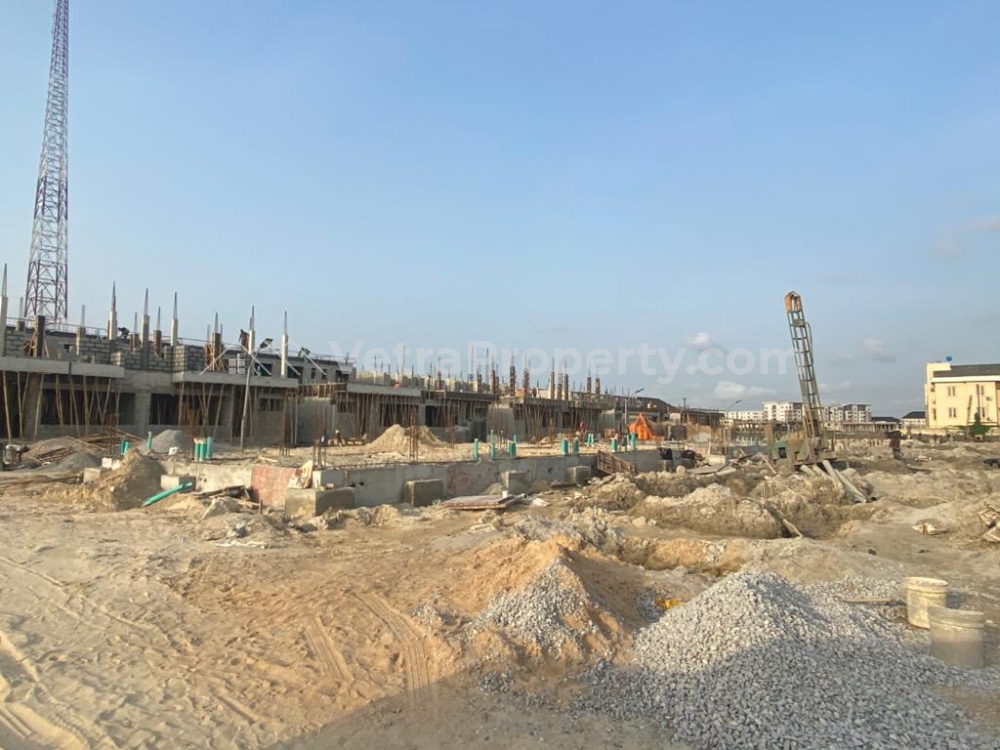  Off Plan 4 Bedroom Semi Detached House with BQ  4 bedroom House for Sale Lekki Lagos Vetra  Property