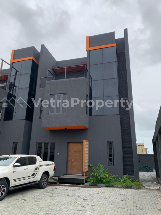  Exquisite 4 Bedroom Terrace Duplex with a BQ  4 bedroom House for Sale Lekki Lagos Vetra  Property