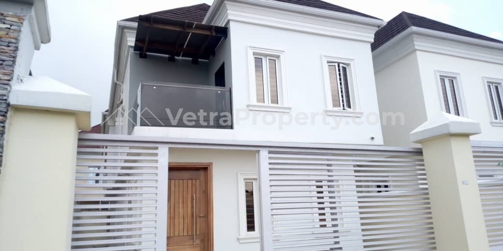  New 4 bedroom fully detached house with bq in an estate  4 bedroom House for Sale Lekki Lagos Vetra  Property