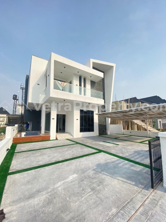  Contemporary 5 BEDROOM FULLY DETACHED DUPLEX WITH SWIMMING POOL AND A ROOM BQ  5 bedroom House for Sale Lekki Lagos Vetra  Property