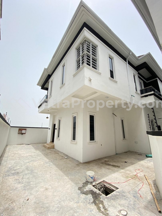  New 5 Bedroom Fully Detached Duplex with Bq available for sale at Chevron,Lekki, Lagos.  5 bedroom House for Sale Lekki Lagos Vetra  Property