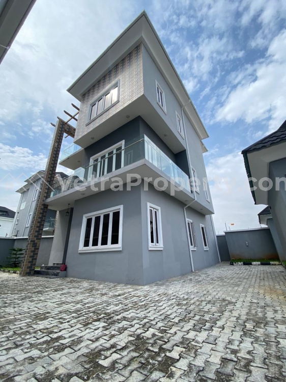  5 Bedroom Fully Detached Duplex with Bq available at Ikate Axis Lekki, Lagos.  5 bedroom House for Sale Lekki Lagos Vetra  Property