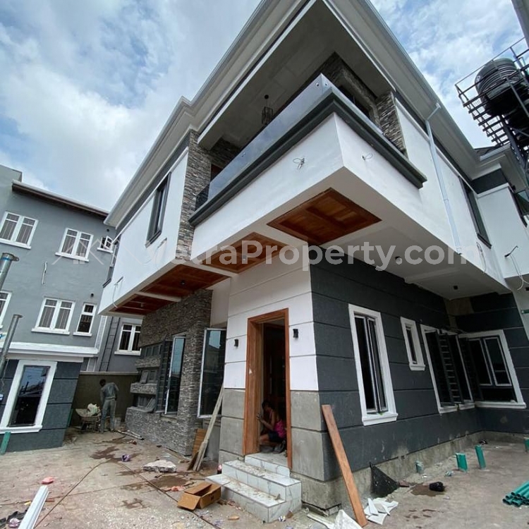  New 5 Bedroom Fully Detached Duplex with Bq available for sale at Jakande , Lekki, Lagos.  5 bedroom House for Sale Lekki Lagos Vetra  Property