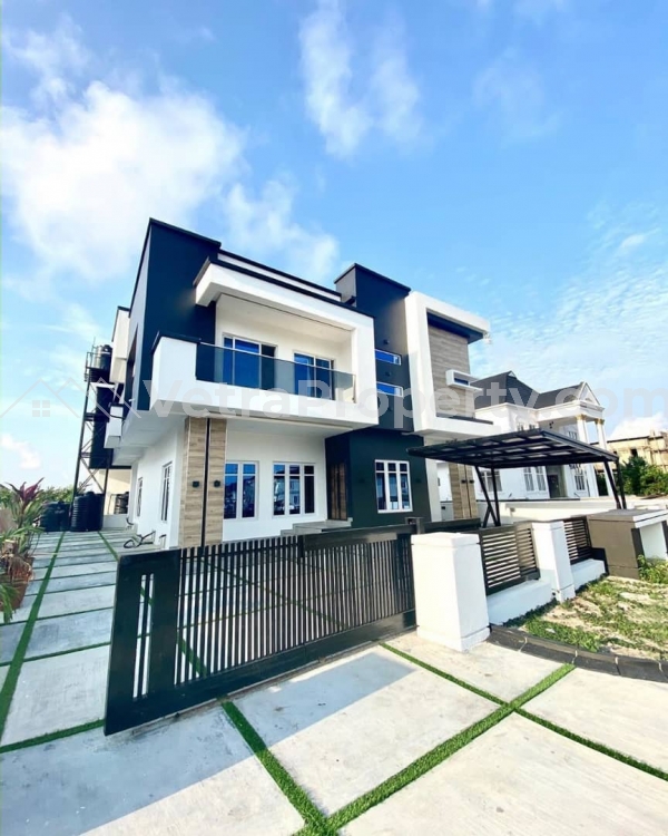  Iconic/ Urban Luxury built 5 bedroom Detached house in a highly gated and Serene Estate at Lekki second Toll gate,Lekki  5 bedroom House for Sale Lekki Lagos Vetra  Property