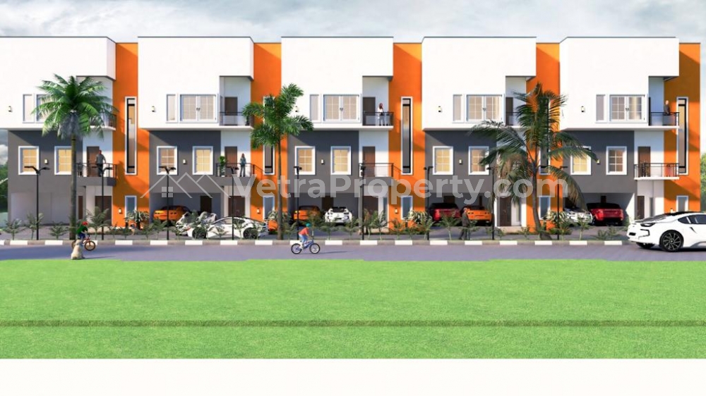  For sale :: 4Bedroom Duplex (16 Units)  4 bedroom House for Sale Ikeja Lagos Vetra  Property