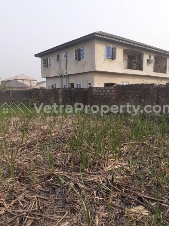  2 Plots of dry Land fenced with gate  Land for Sale Ajah Lagos Vetra  Property