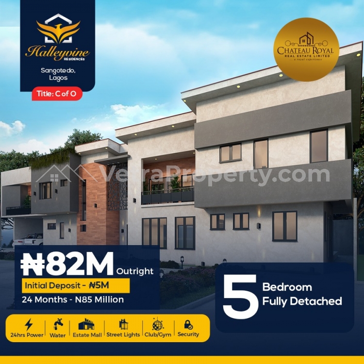  5 Bedroom Fully Detached Duplex In Good Location  5 bedroom House for Sale  Lagos Vetra  Property