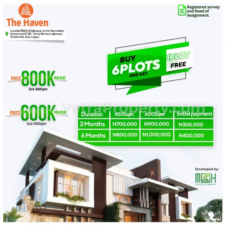  Affordable Plot Of Estate Land In Prime Location  Land for Sale Epe Lagos Vetra  Property