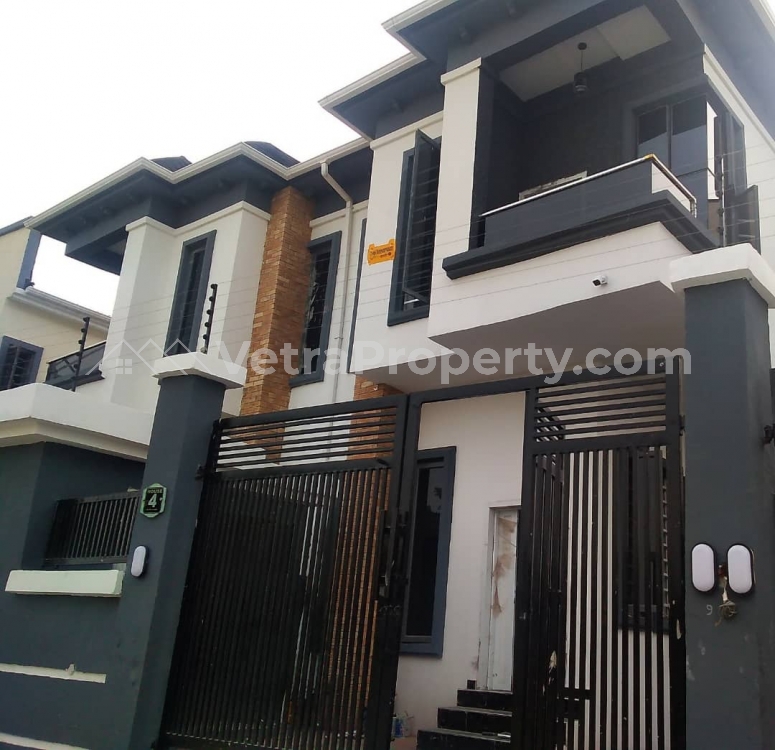  Beautifully Designed 4 Bedroom Semi Detached Duplex With BQ  4 bedroom House for Sale Lekki Lagos Vetra  Property