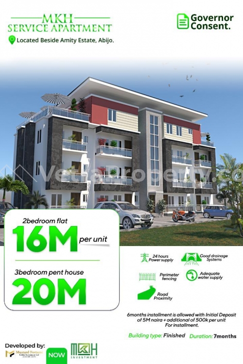  3 Bedroom Penthouse Apartment  3 bedroom Flat for Sale Ajah Lagos Vetra  Property