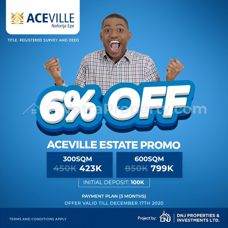  Affordable Plot Of Estate Land In Good Location  Land for Sale Epe Lagos Vetra  Property