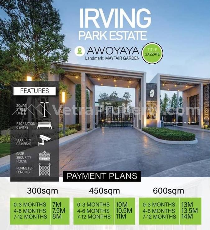  Prime Plot Of Estate Land In Good Location  Land for Sale Ajah Lagos Vetra  Property
