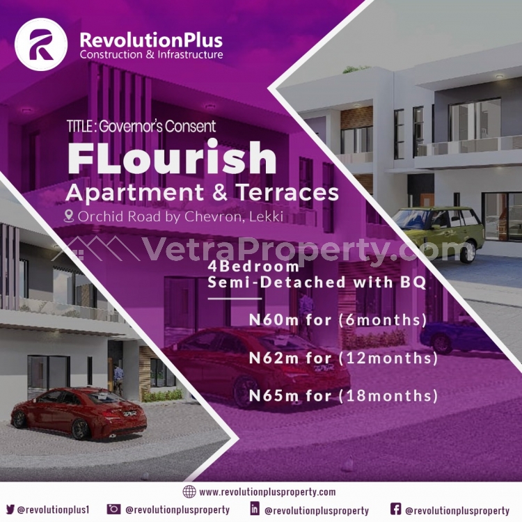  Luxury 4 Bedroom Semi Detached Duplex With BQ In Good Location  4 bedroom House for Sale Lekki Lagos Vetra  Property