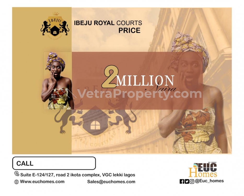  Prime Plot Of Land In Good Location  Land for Sale Ibeju Lekki Lagos Vetra  Property