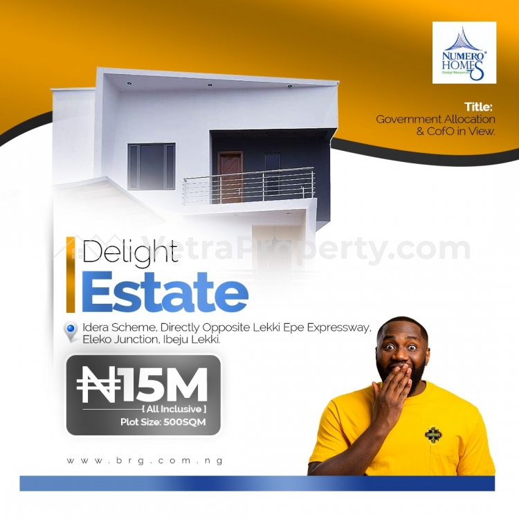  Prime Estate Land In Very Good Location  Land for Sale Ibeju Lekki Lagos Vetra  Property