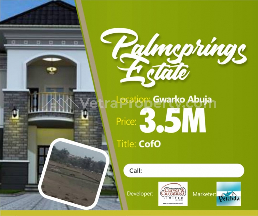  Plots of Land  Land for Sale Gwagwalada Abuja Vetra  Property