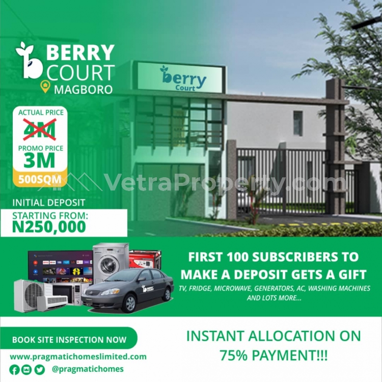  Affordable Estate Land In Prime Location  Land for Sale Obafemi Owode Ogun Vetra  Property