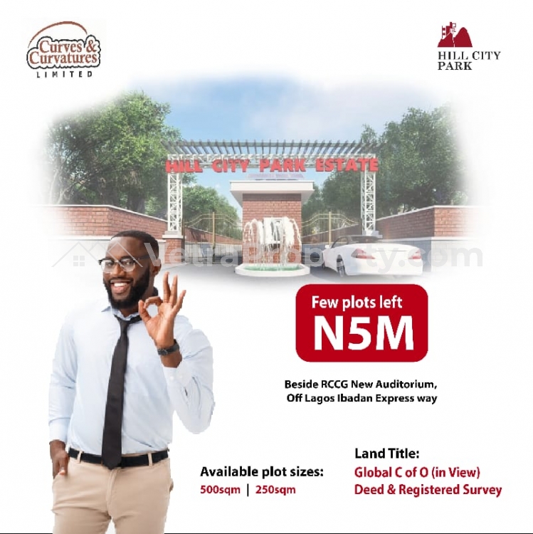  Plot Of Estate Land For Sale In Prime.Location  Land for Sale Obafemi Owode Ogun Vetra  Property