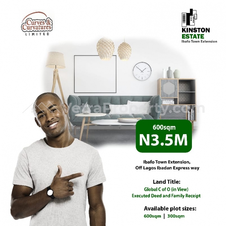  Plots Of Land For Sale In An Estate - Kinston Estate  Land for Sale Obafemi Owode Ogun Vetra  Property
