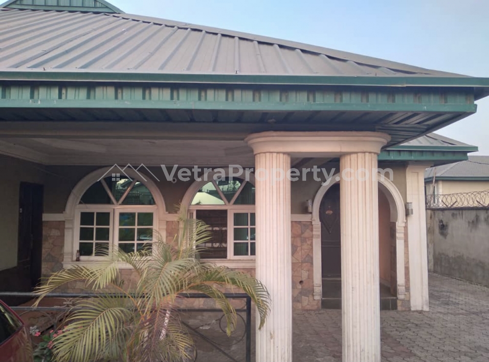  Modern 4 bedroom bungalow for sale at Agara estate off tipper garage  4 bedroom House for Sale Ibadan Oyo Vetra  Property
