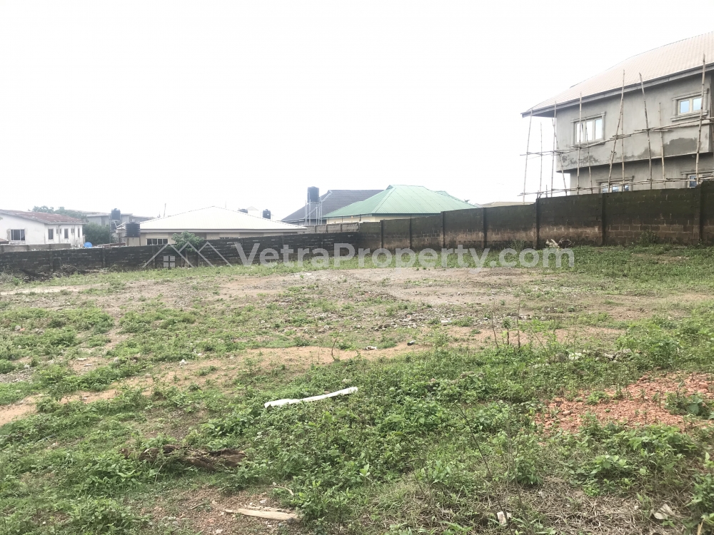  1300sqm of fenced land for sale at green gate  Land for Sale Ibadan Oyo Vetra  Property