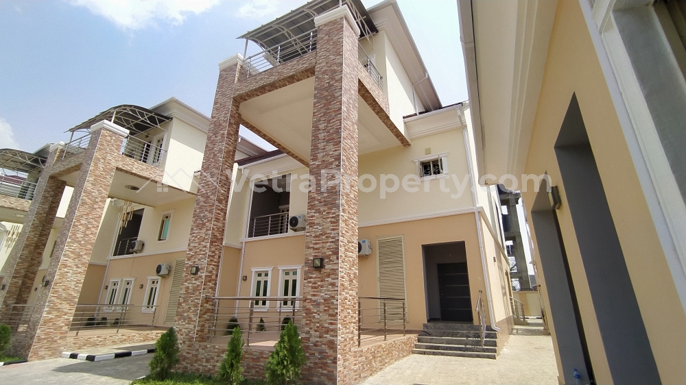  Newly built 5 bedroom terraced duplex with attached bq  5 bedroom House for Rent Katampe Ext Abuja Vetra  Property