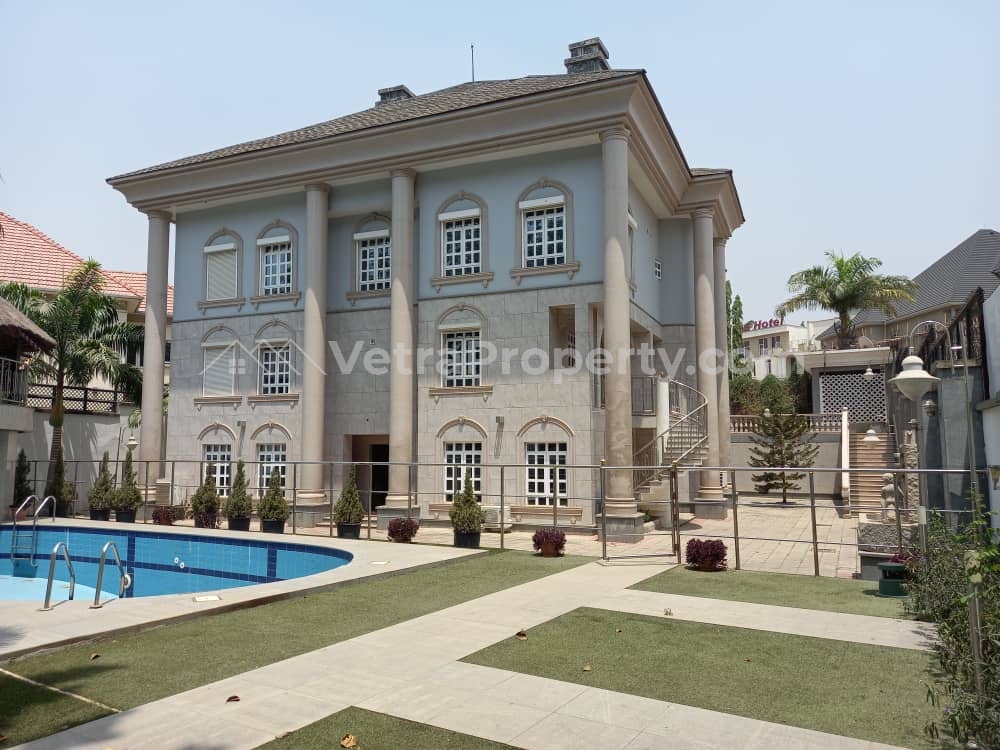  Standardly built 6 bedroom Mansion with bq  7 bedroom House for Sale Maitama Abuja Vetra  Property