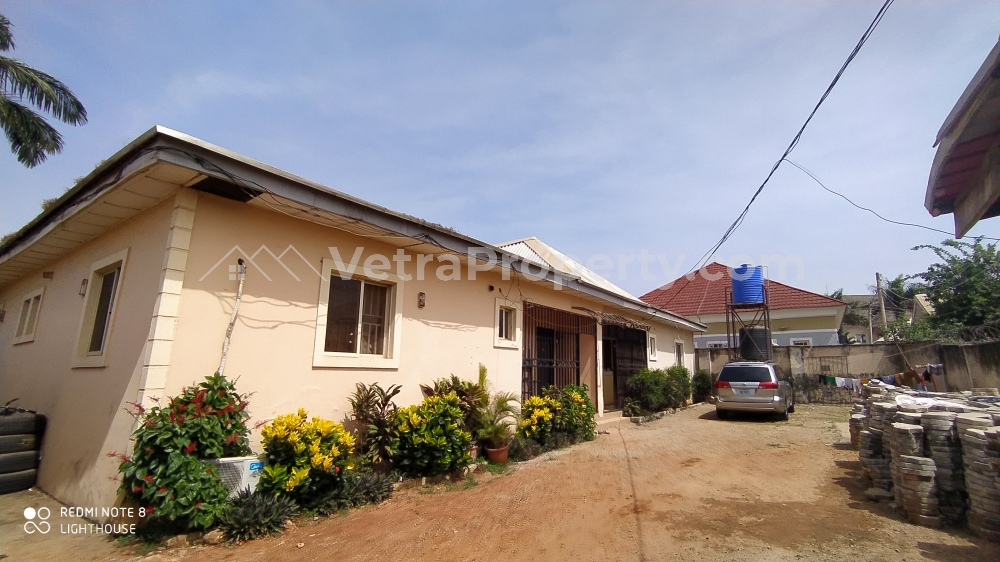  A 2 bedroom block of two units, detached bungalow  4 bedroom House for Sale  Abuja Vetra  Property