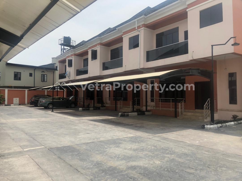  brand new 4bedroom terrace duplex at Chevron alternative route 3.5m annual rent  4 bedroom House for Rent Lekki Lagos Vetra  Property