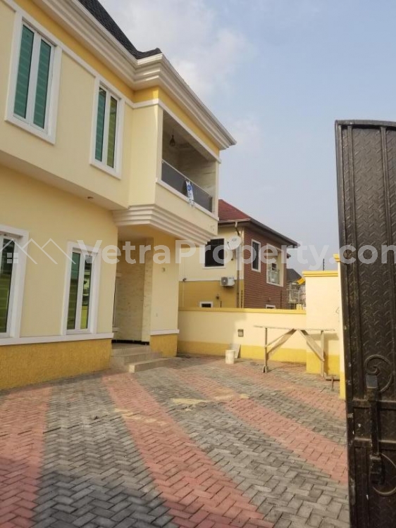  brand new 4bedroom semi detached duplex in Thomas estate 4m rent  4 bedroom House for Rent Ajah Lagos Vetra  Property