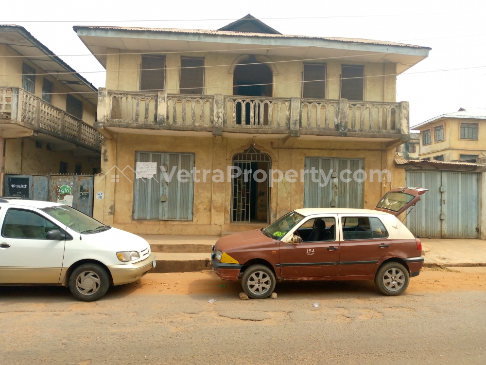  Strategic Multi-Purpose commercial complete building on a tarred road  10 bedroom House for Rent Ibadan Oyo Vetra  Property